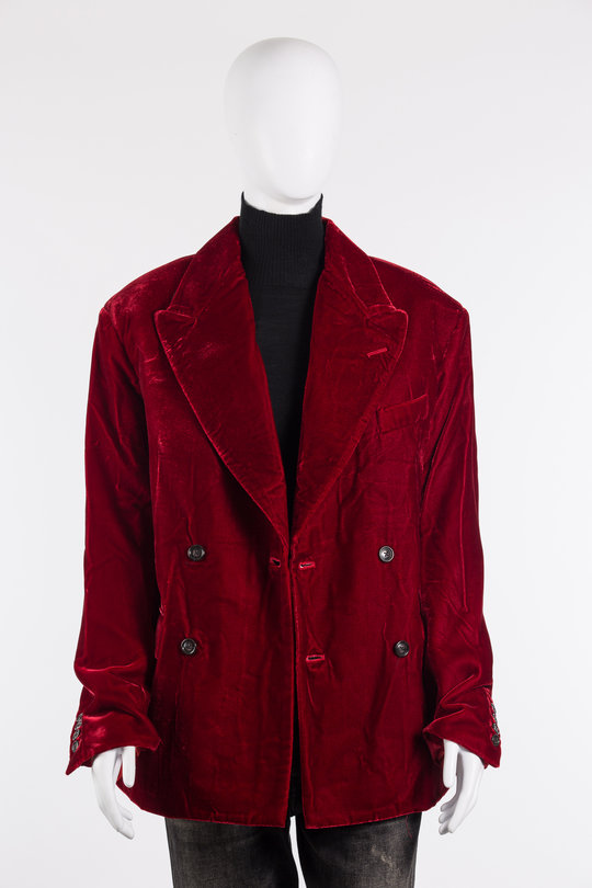 Blazer R13WR213 Lapel Ragged Blazer red, R 13