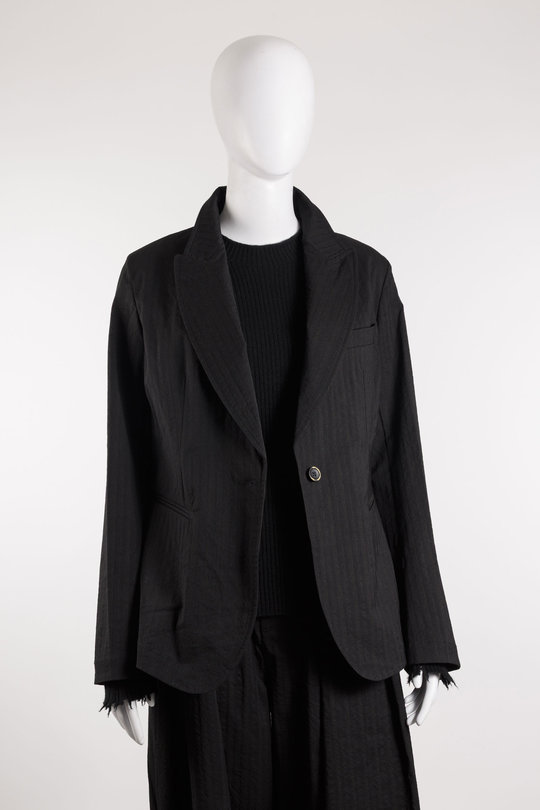 Blazer W5 W UW6063 Karon JKT Torcello D1 black, Uma Wang
