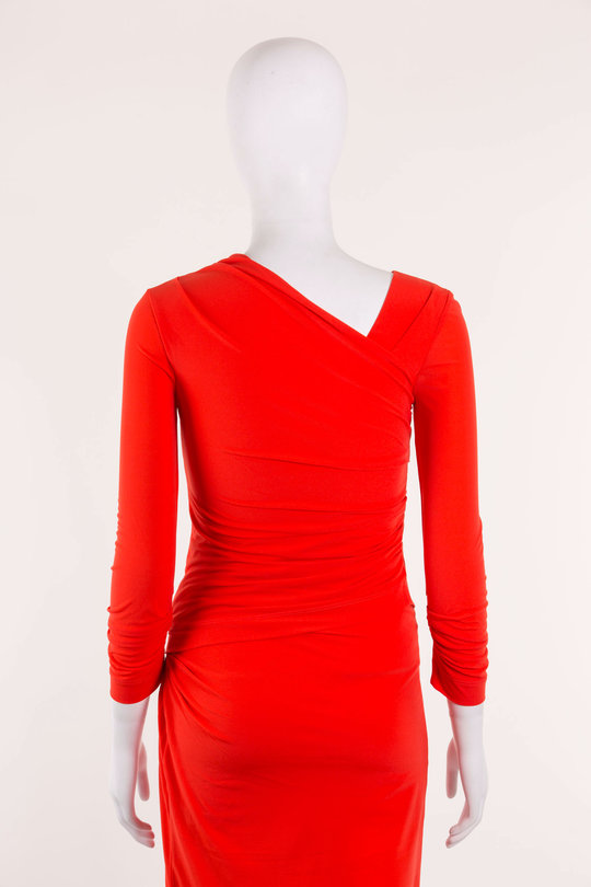 Longsleeve Twist poppy red, Helmut Lang