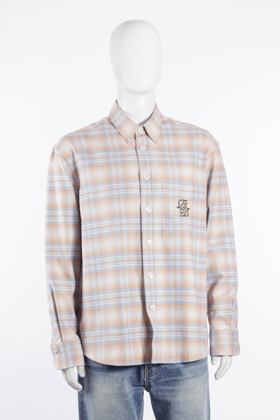 Hemd Boxy Flanel Checked Shirt orange, Drôle de Monsieur