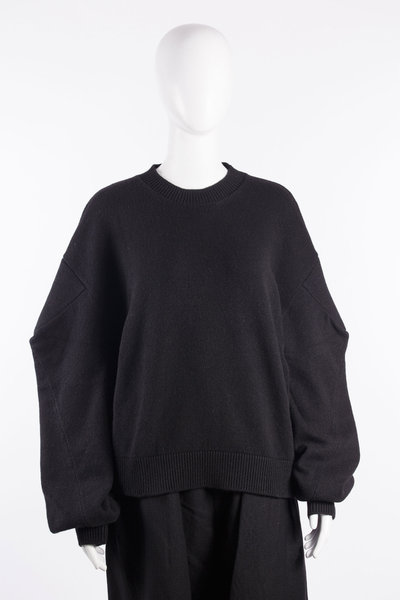 Pullover UK7142 Square Sleeve Top black, Uma Wang