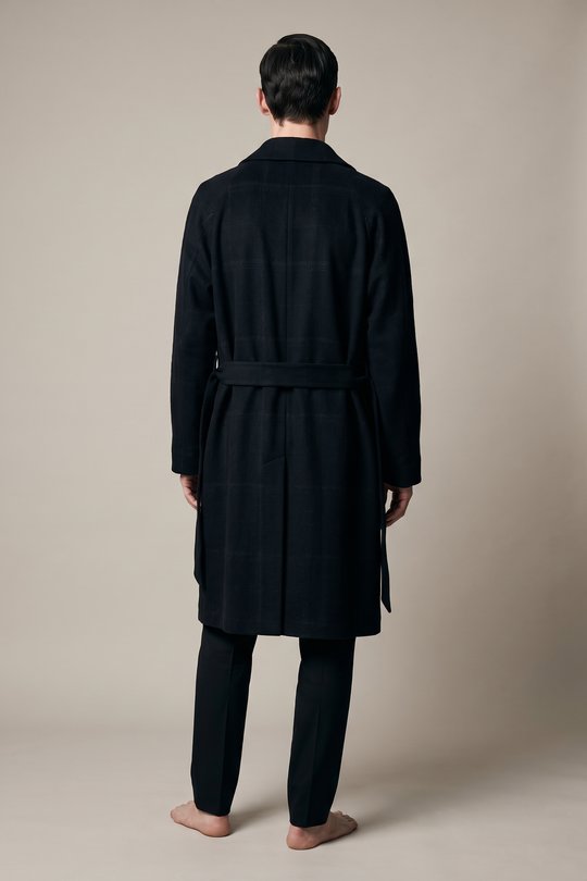 Mantel Trench Coat black, Label Under Construction