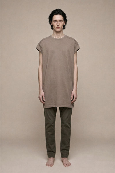 Tanktop RU02F4255 JDC RICK S JUMBO SS T Steel, Rick Owens