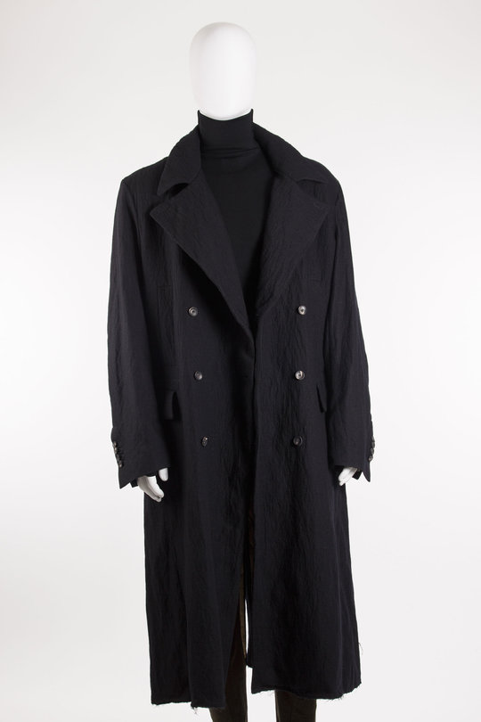 Mantel M3510MOD Cappotto Leo No Pell black, Masnada