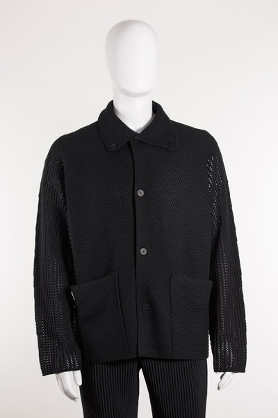 Jacke HP56-KC210 black, Homme Plissé Issey Miyake