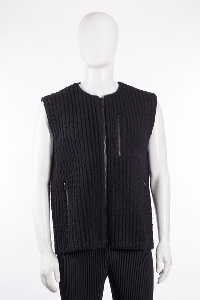 Weste HP68-JE145 black, Homme Plissé Issey Miyake