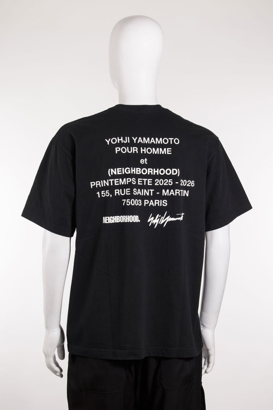 T-Shirt HK-T96-996-2-03 black, Yohji Yamamoto