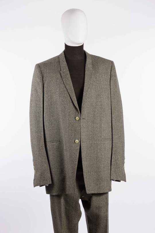 Sakko RU02F4721 WBI Concordian JKT black melange, Rick Owens