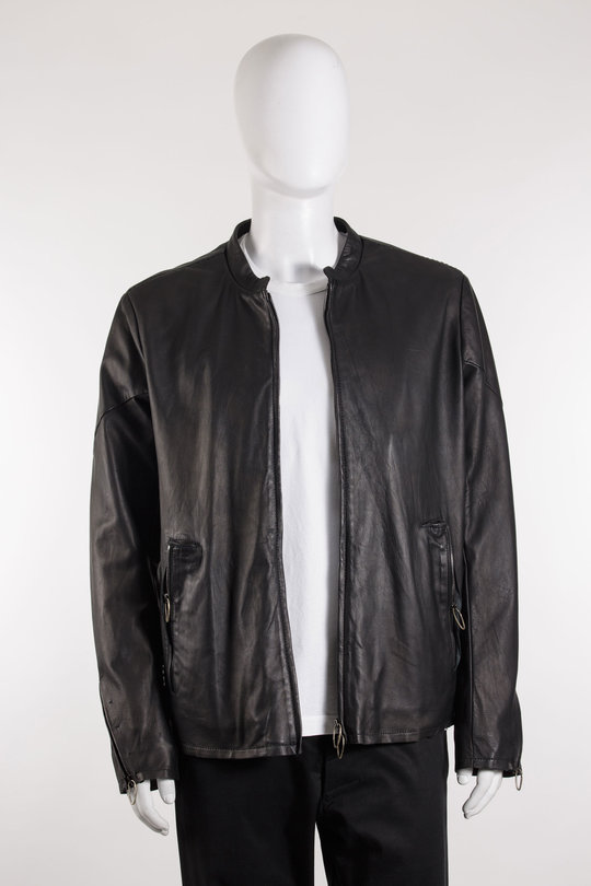 Lederjacke DB1191X69 Salomone black, Daniele Basta