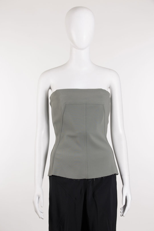 Top Bustier RP01F6127 euca, Rick Owens