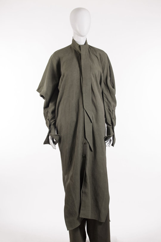Mantel UW8027 Corey Coat dark grey, Uma Wang