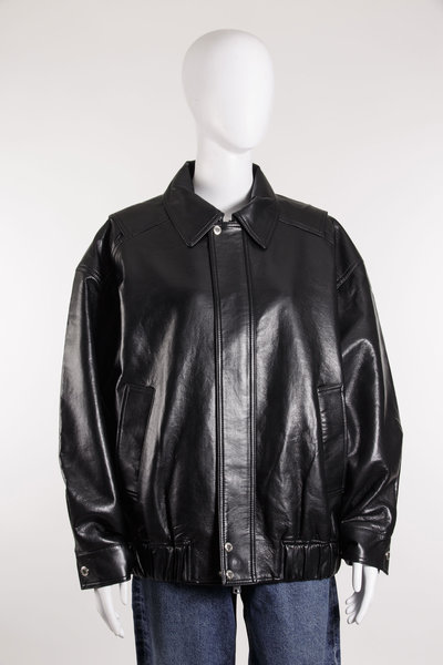Lederjacke Aston Bomber A5626-1285 black, Agolde
