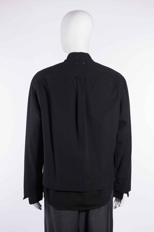 Hemd CGAW26WOSHI81 Layered Shirt black, Graig Green