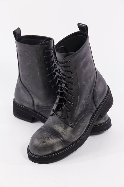 Schuhe Aric Engineer Mid-Height Biker Boots 2602-M-A38-LT211-099 black, Ann Demeulemeester
