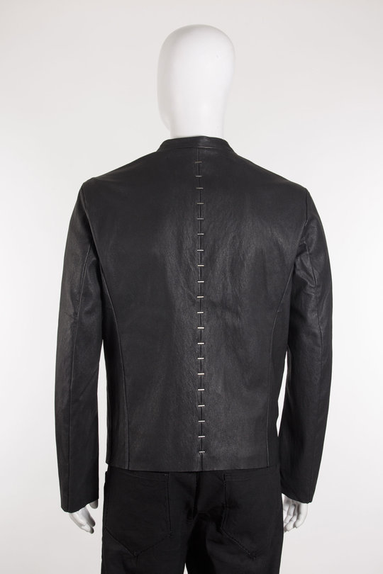 Lederjacke Patos STGRP 864X69 black, Daniele Basta