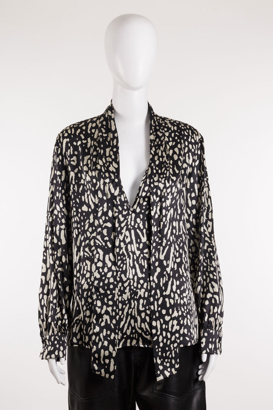 Bluse 13289 W1695 Janese Blouse leo print, Nili Lotan