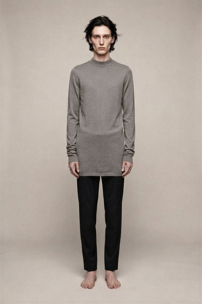 Pullover RU02F4625 WS Level Lupetto dark pearl, Rick Owens