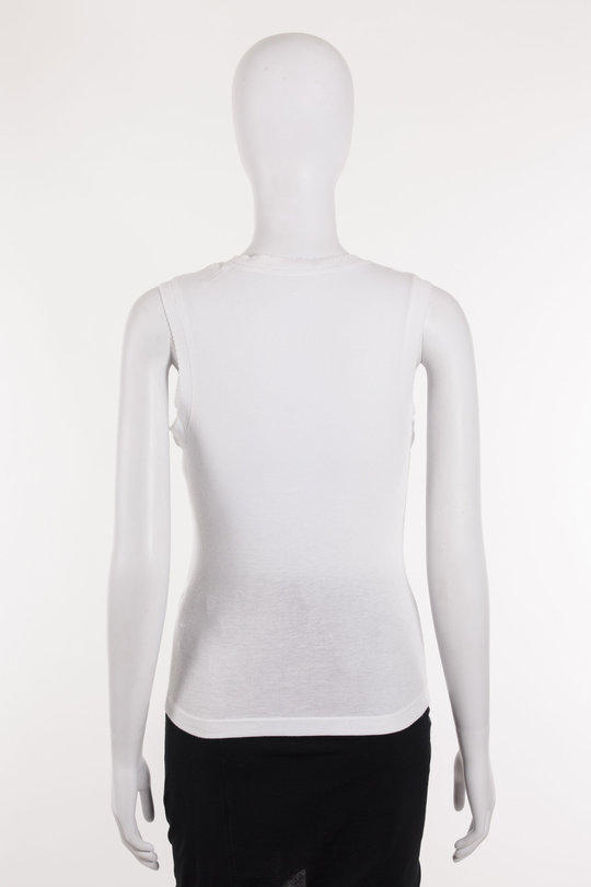 Tanktop P02HW502 Baby Muscle Tee white, Helmut Lang