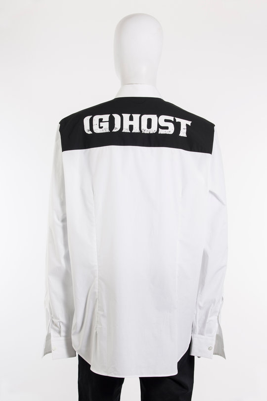 Hemd Bicolor Americano Shirt, RAF SIMONS