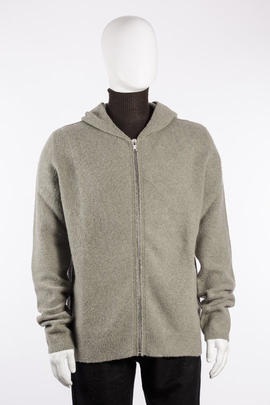 Jacke Zipped Hoodie RU02F4666 dust, Rick Owens