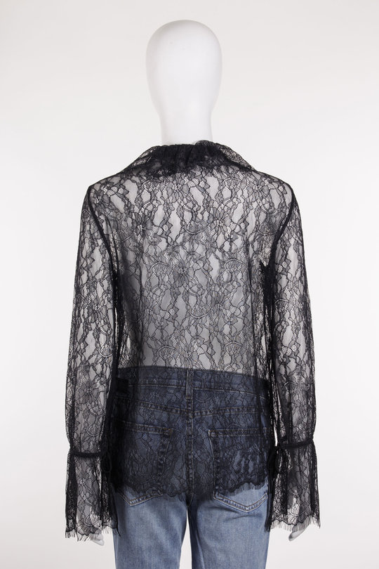Bluse 12988 W1659 Cecily Top black, Nili Lotan