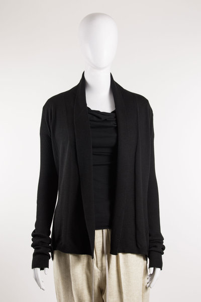 Jacke RP02E4644 M Naska Cardigan black, Rick Owens