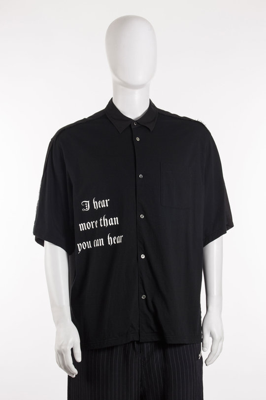 Hemd UP1F4404 black, Undercover