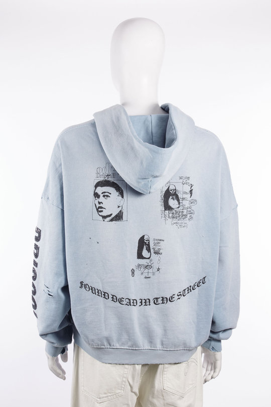 Sweatshirt Bobby Driscoll Hoodie baby blue, Paly Hollywood