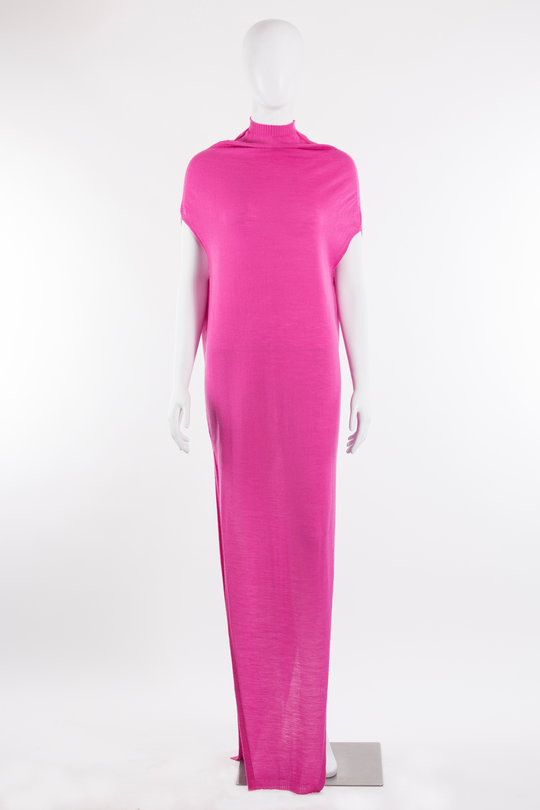 Kleid SL Crater Dress hot pink, Rick Owens