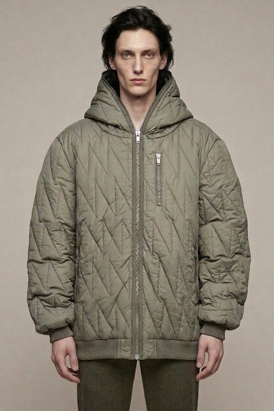 Jacke RU02F4722 NPT1 GIMP JKT drk pearl, Rick Owens