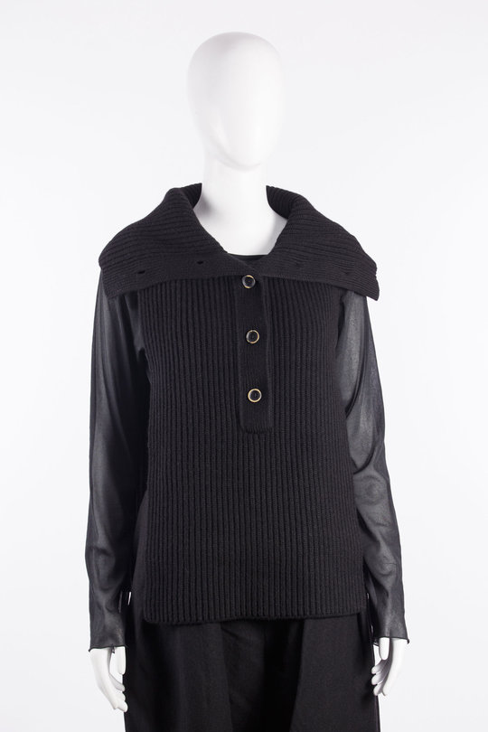 Weste-Pullunder UK7148 black, Uma Wang