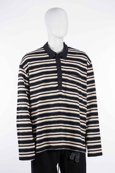 Pullover 262_MTL009_NMSKBLK L/S POLO multi, SONG FOR THE MUTE