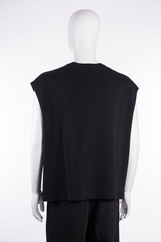 Tanktop UJ25PF26 black, Isabel Benenato