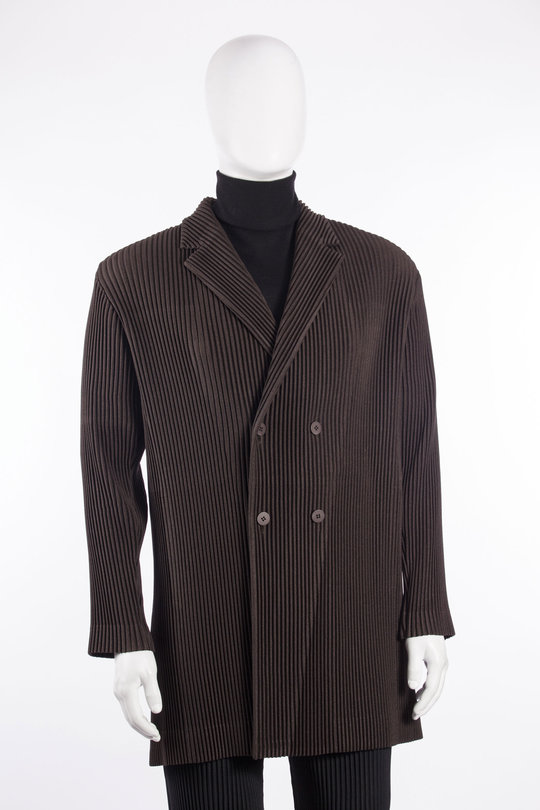 Jacke HP68-FD171 brown, Homme Plissé Issey Miyake