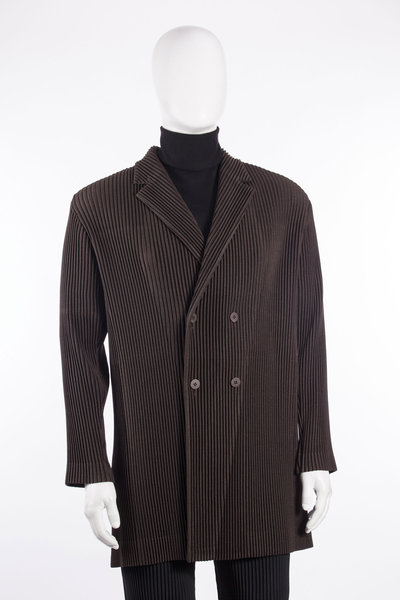 Jacke HP68-FD171 brown, Homme Plissé Issey Miyake
