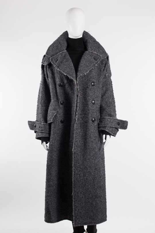 Mantel R13WR217  Jumbo Military Coatgrey, R 13