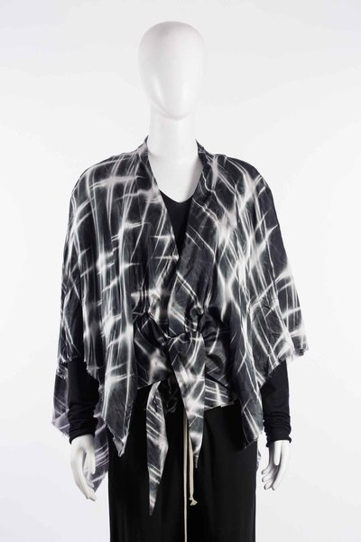 Jacke RP02F5213 KP1 Half Moon Top black milk, Rick Owens