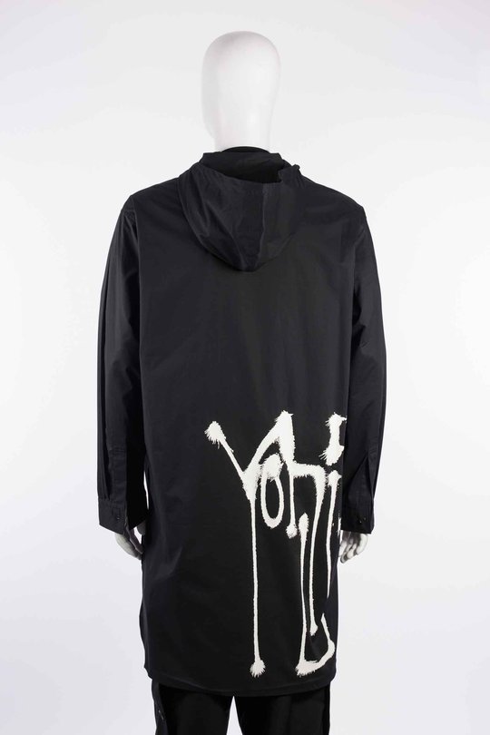 Mantel KW9622 Hood Cot Shrt black, Y-3