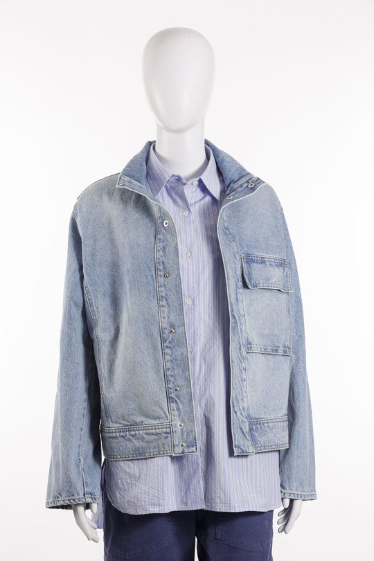 Jacke 12160 W1208 Marilou Denim Jacket Alice Wash light blue, Nili Lotan