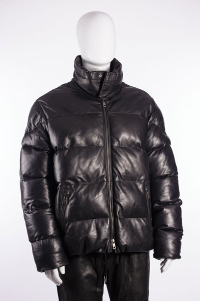 Lederjacke GU27F01070LB black, Giorgio Brato