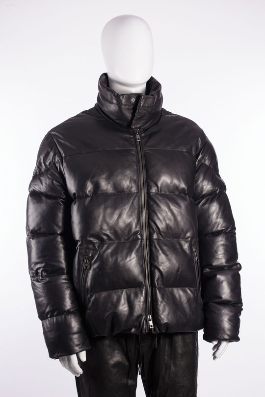 Lederjacke GU27F01070LB black, Giorgio Brato