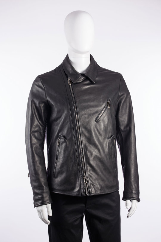 Lederjacke DB1147X56 Algol GRP black, Daniele Basta