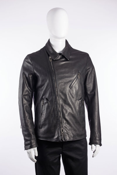 Lederjacke DB1147X56 Algol GRP black, Daniele Basta