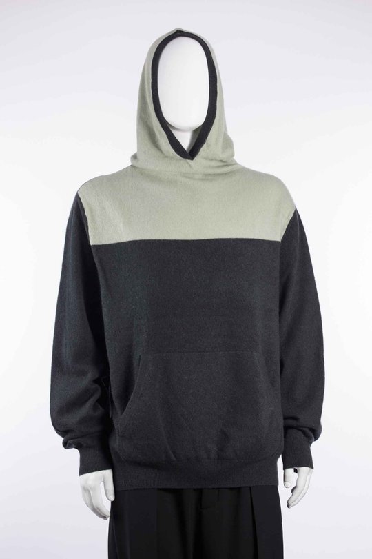 Pullover W26229 hooded sweater patch multi, Frenckenberger