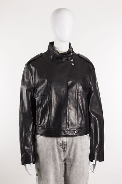 Lederjacke AW002 Dahla black, Iro
