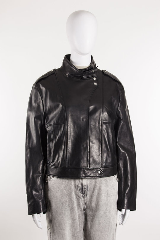 Lederjacke AW002 Dahla black, Iro