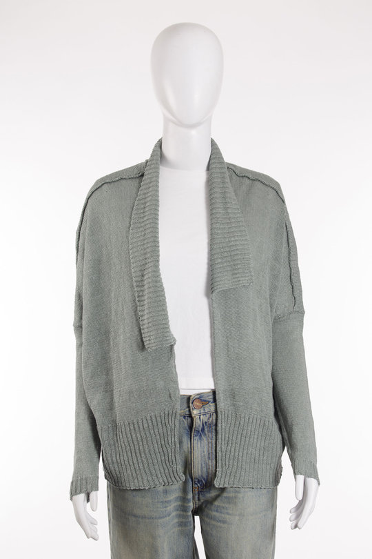 Strickjacke DK91S26 grün, Isabel Benenato