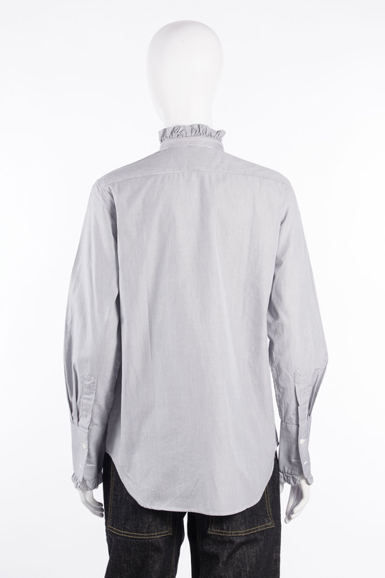 Bluse Elio Shirt 13838 W2139 dark navy/white stripe, Nili Lotan