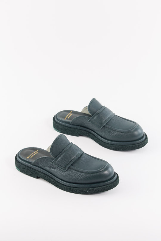 Schuhe Tonal 013_S Lindos dark green, Officine Creative