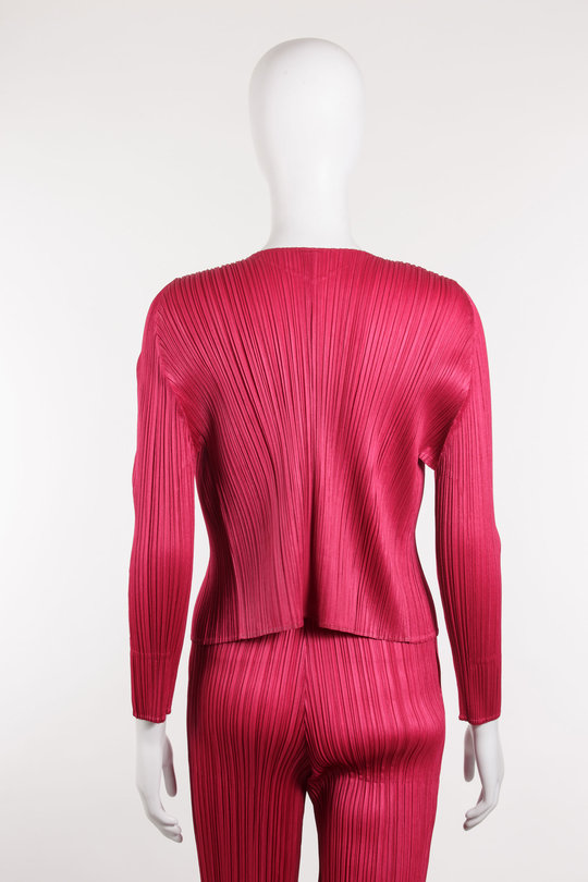 Jacke PP57-J0405 raspberry, Pleats Please  Issey Miyake